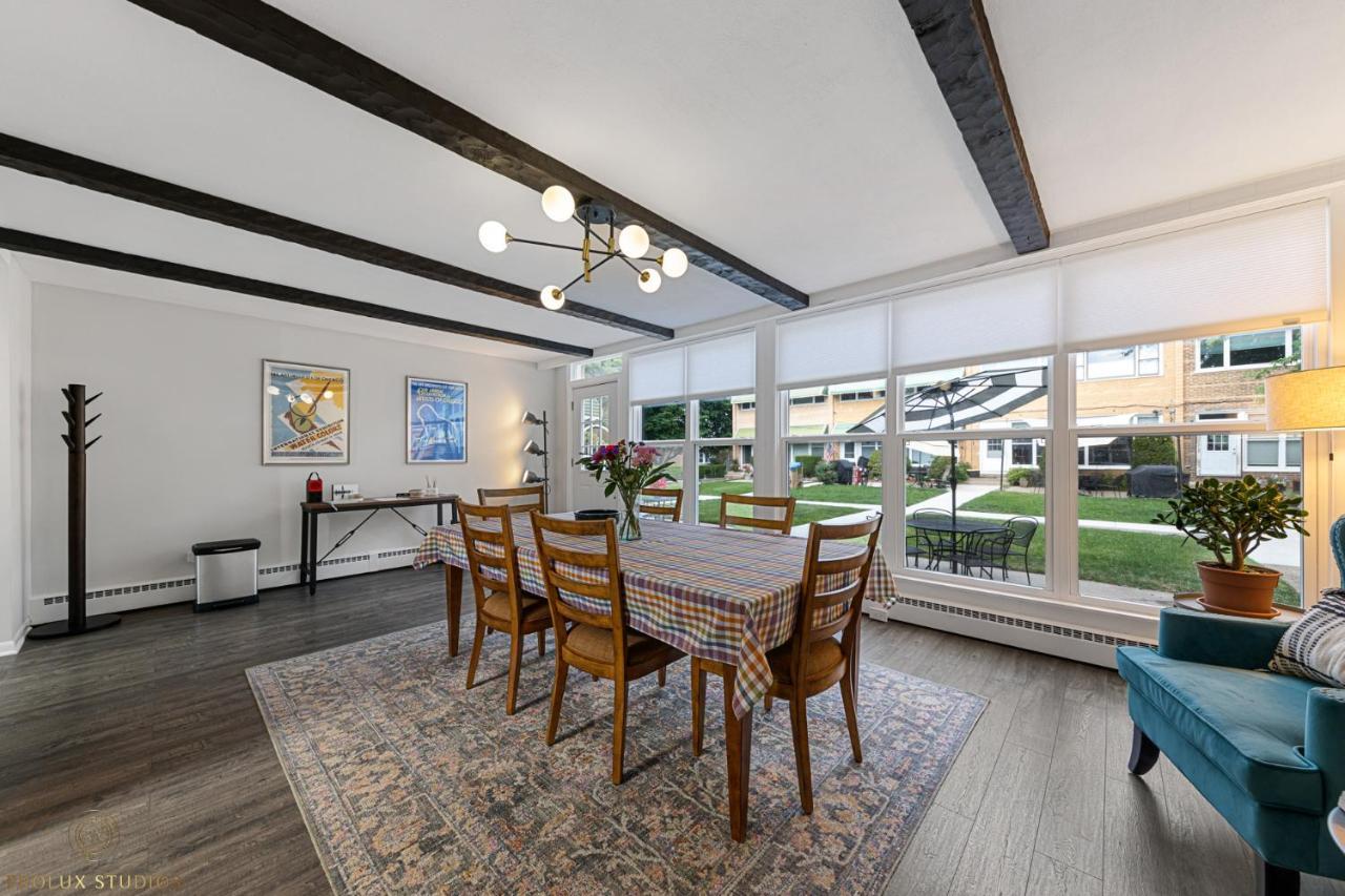 הוילה שיקגו Northside Famlynest Lincoln Sq 4Br 2Ba 2P Rare Find מראה חיצוני תמונה