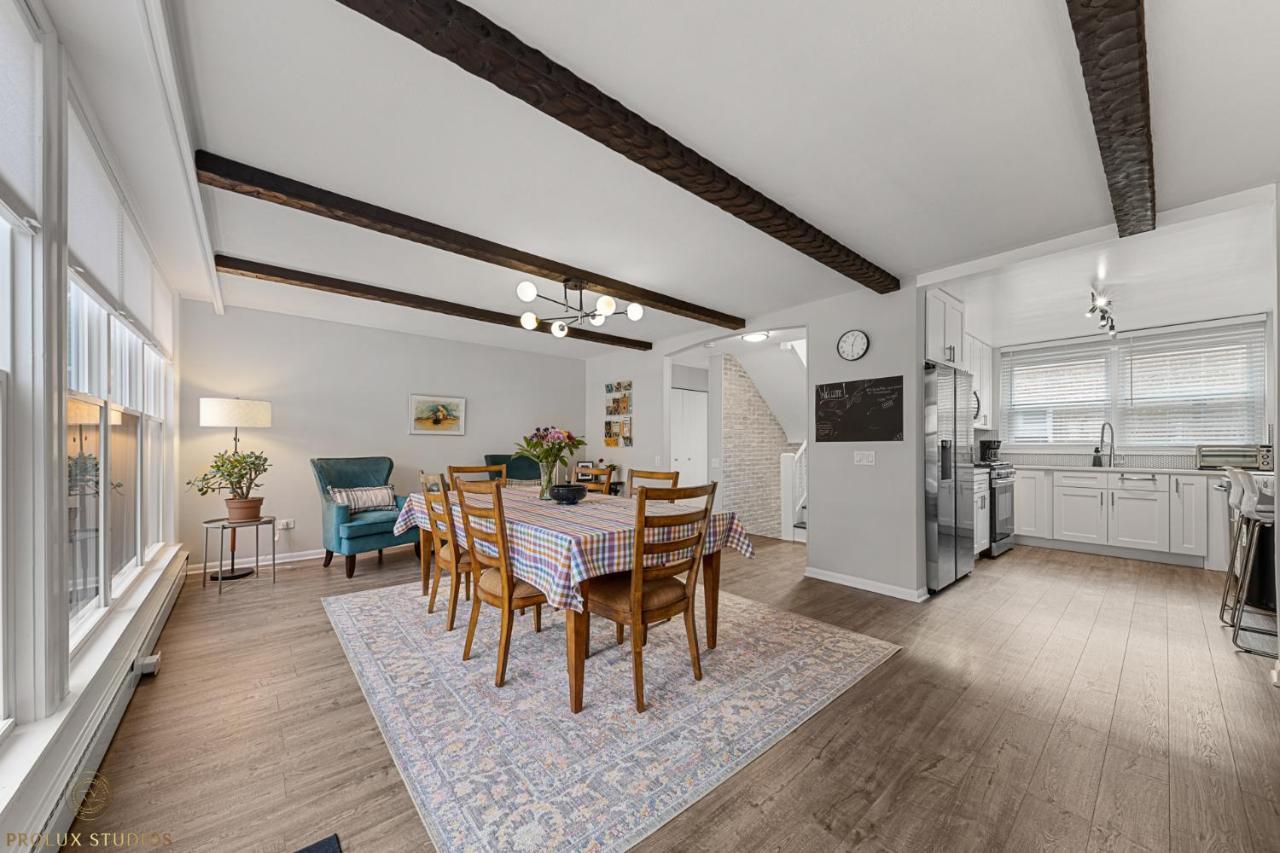 הוילה שיקגו Northside Famlynest Lincoln Sq 4Br 2Ba 2P Rare Find מראה חיצוני תמונה