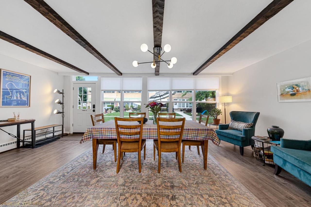 הוילה שיקגו Northside Famlynest Lincoln Sq 4Br 2Ba 2P Rare Find מראה חיצוני תמונה