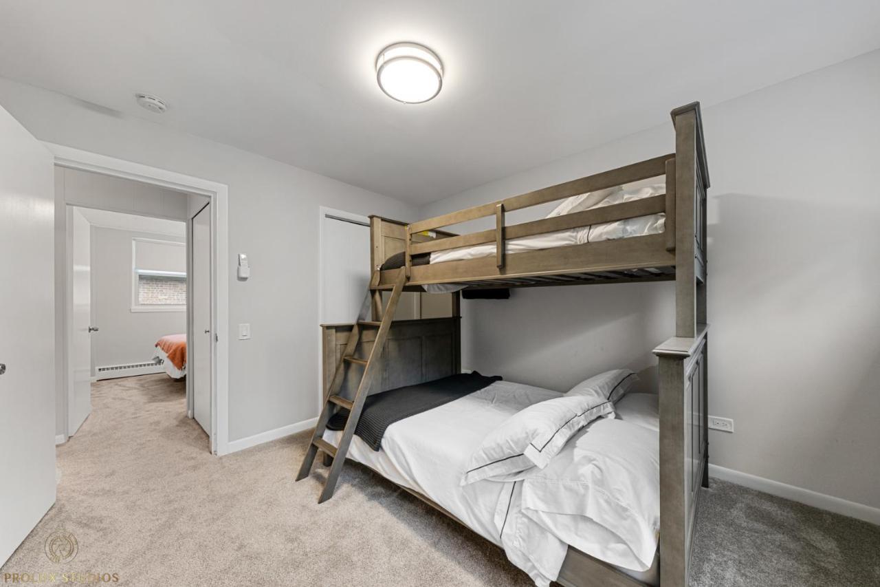 הוילה שיקגו Northside Famlynest Lincoln Sq 4Br 2Ba 2P Rare Find מראה חיצוני תמונה